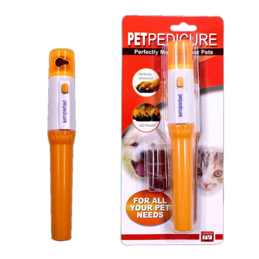 2020 Electric Pet Dog Cat Nail File Kit Grooming Grinder Trimmer