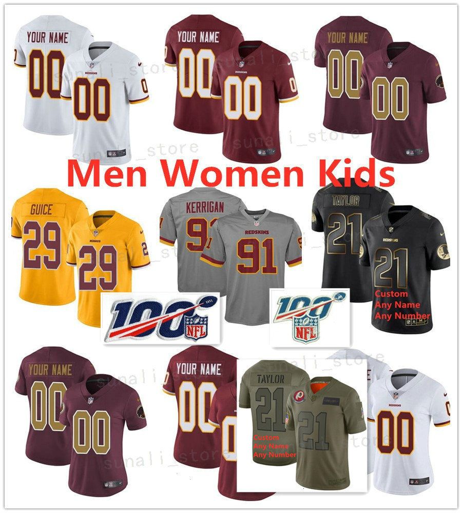 redskins kerrigan jersey