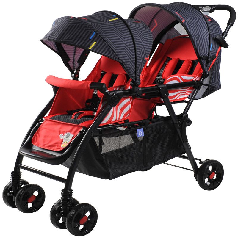 double stroller in store