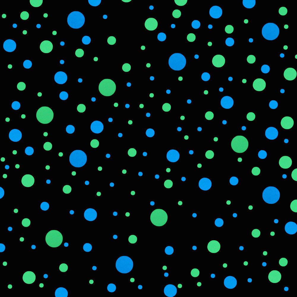 Luminous Round Dots Wall Sticker Home Decor Glow In The Dark