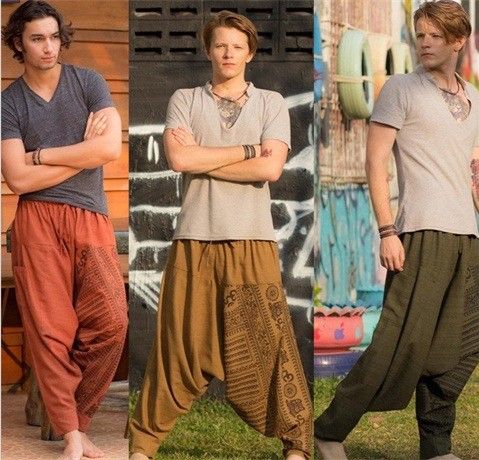hippy harem pants