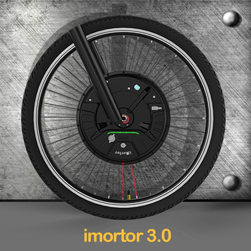 all in one front wheel electric bike conversion kit