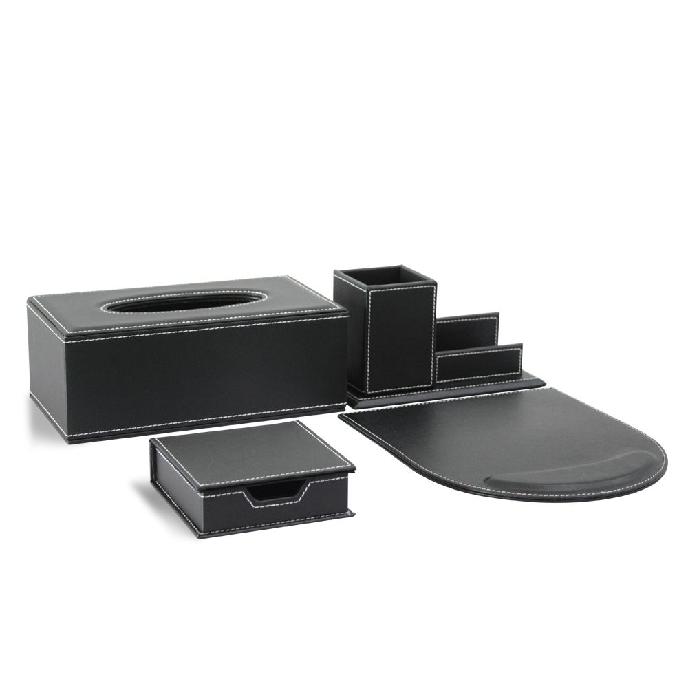 2020 Moonhouse Modern Upscale Leather Office Supplies Sets Pen