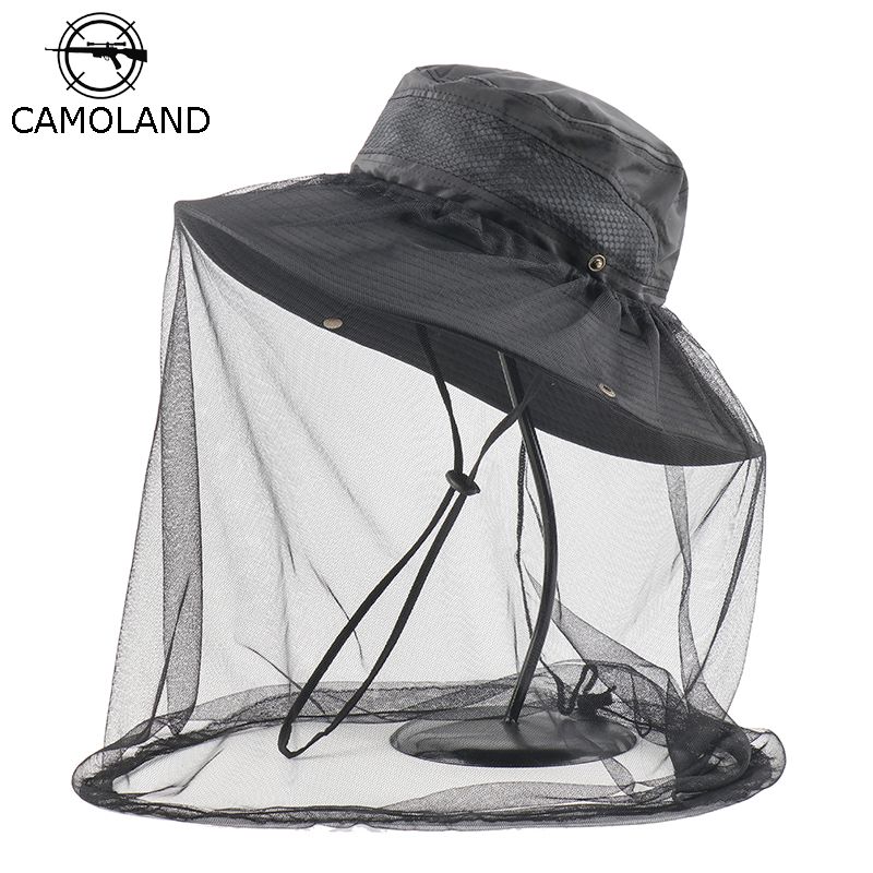 hats with mosquito netting