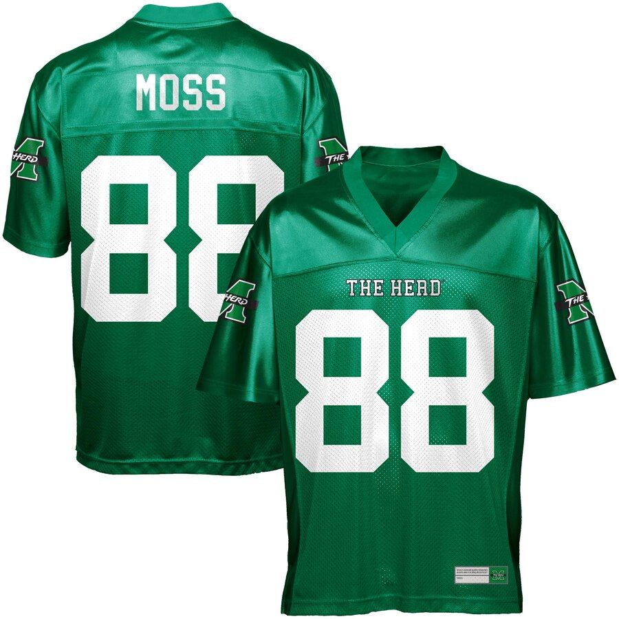 randy moss marshall jersey