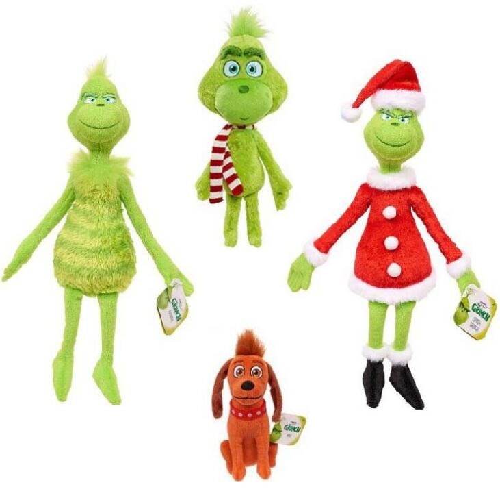 stuffed grinch doll