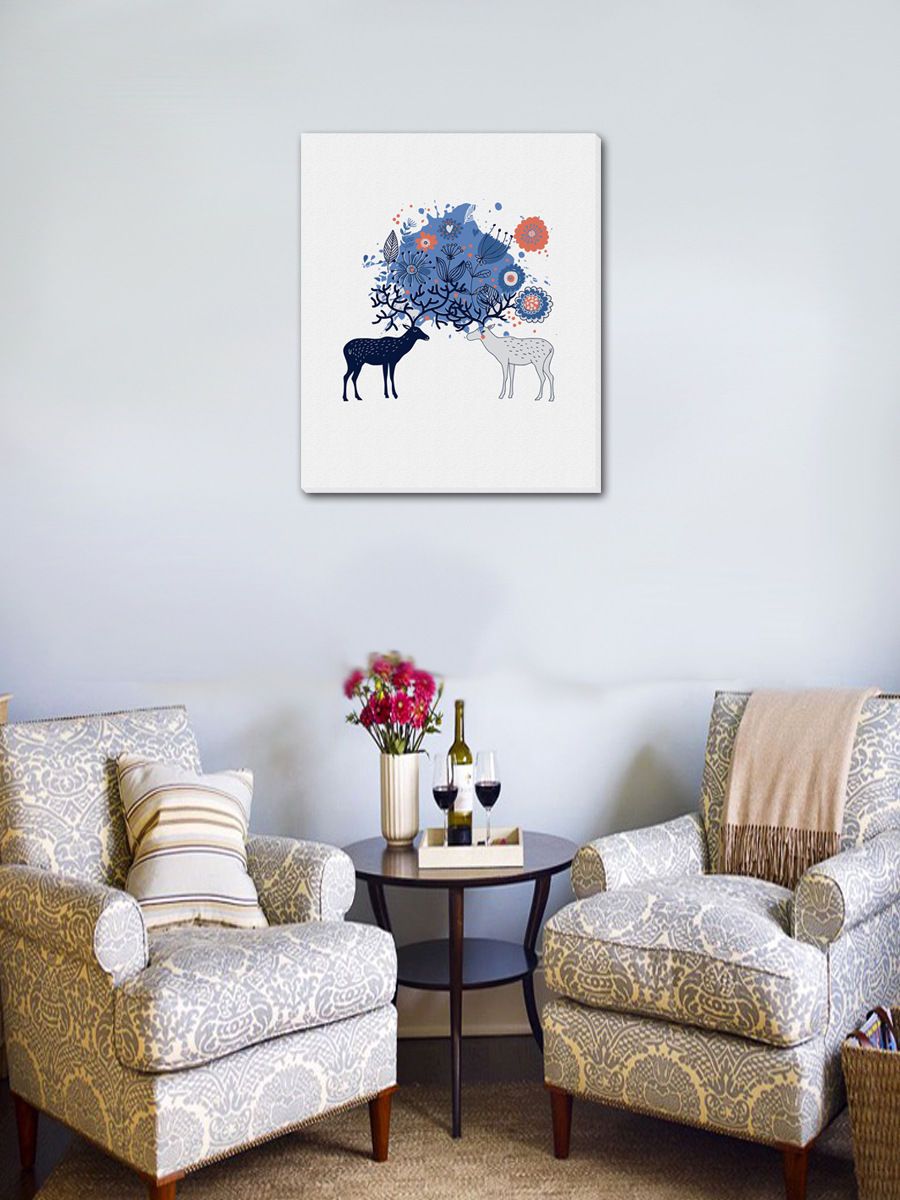 Compre Dulce Ciervos Floral Animal De Diy Pintar Por Numeros Pared Del Arte Lienzo De Pintura Decoracion Para Sala De Estar Ilustraciones Unicas De Regalos A 3 47 Del Gl8888 Dhgate Com