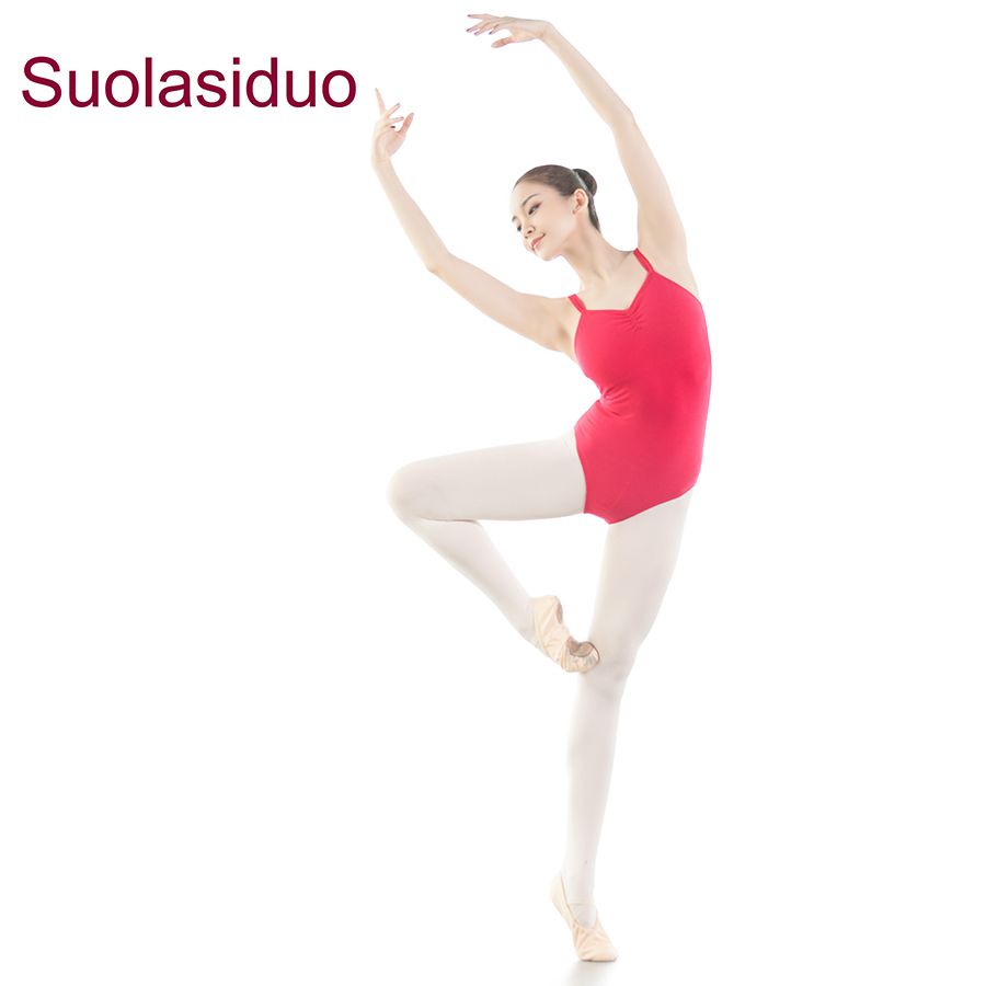 NUOVO Ragazze uniforme Leotard Danza Ginnastica Balletto Maniche Lunghe Body adulto