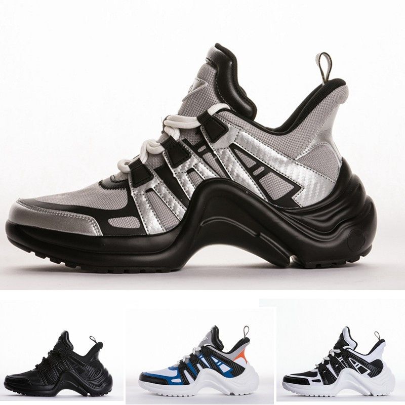 Acheter Louis Vuitton LV Chaussures Design Archlight Hommes Casual Chaussures Blanc Noir Argent Mode Femmes Baskets Jaune Blanc Bleu Chunky Baskets De 109,34 € Du Street_sneaker | Fr.DHgate.Com