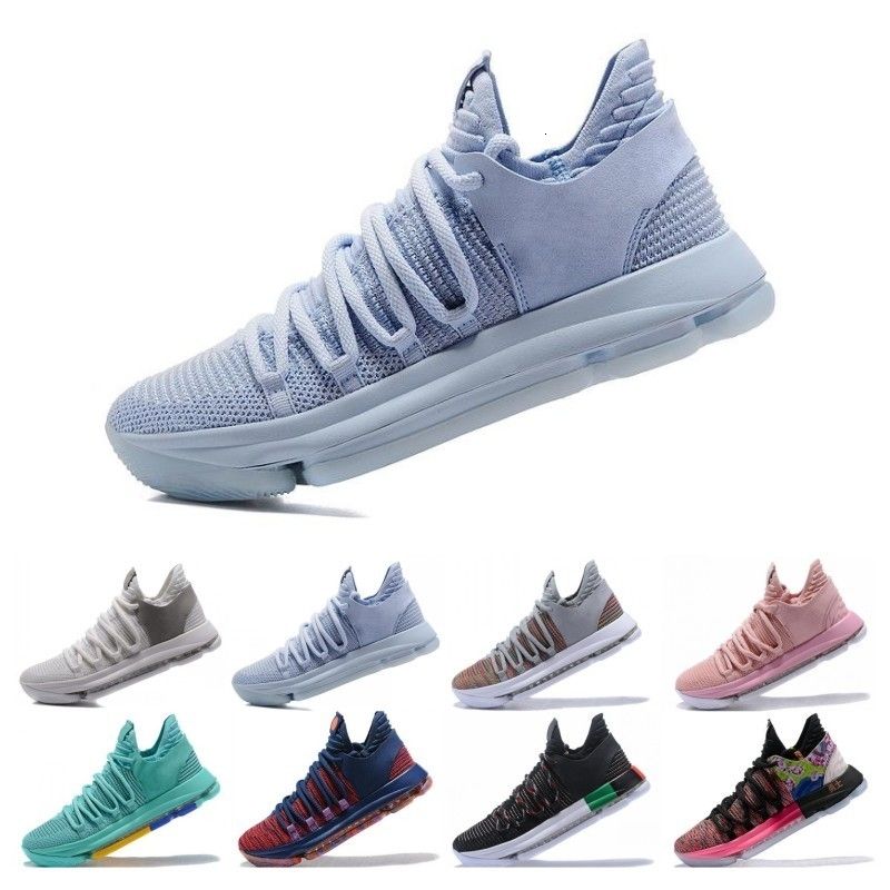 white kd basketball shoes