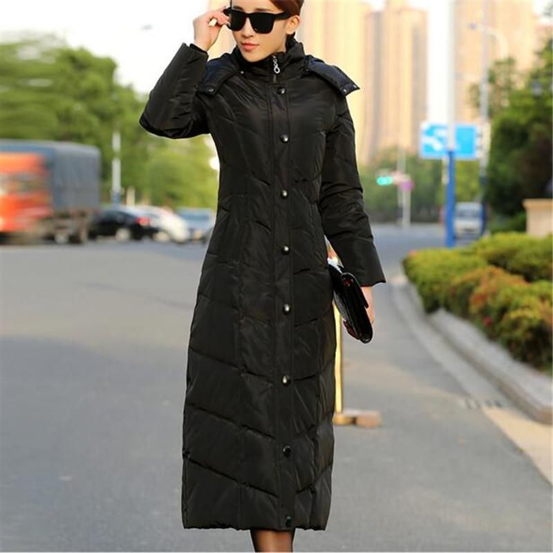 Compra Chaqueta De Invierno Para Mujer Parka Gruesa Y Cálida Para Mujer  Talla Grande 3XL 4XL Slim Fitness Extender Abrigo Largo Negro Down Parkas  Para Mujer Invierno Barato | Entrega Rápida Y