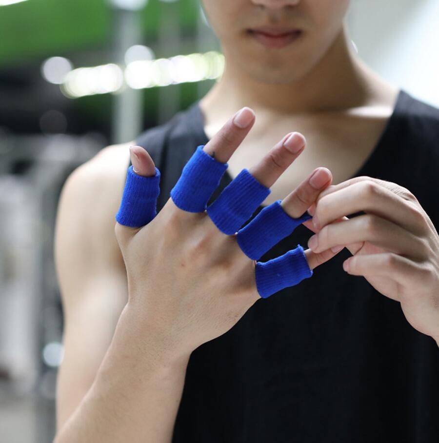Sports Breathable Volleyball Finger Sheath Nylon Stretchy Basketball