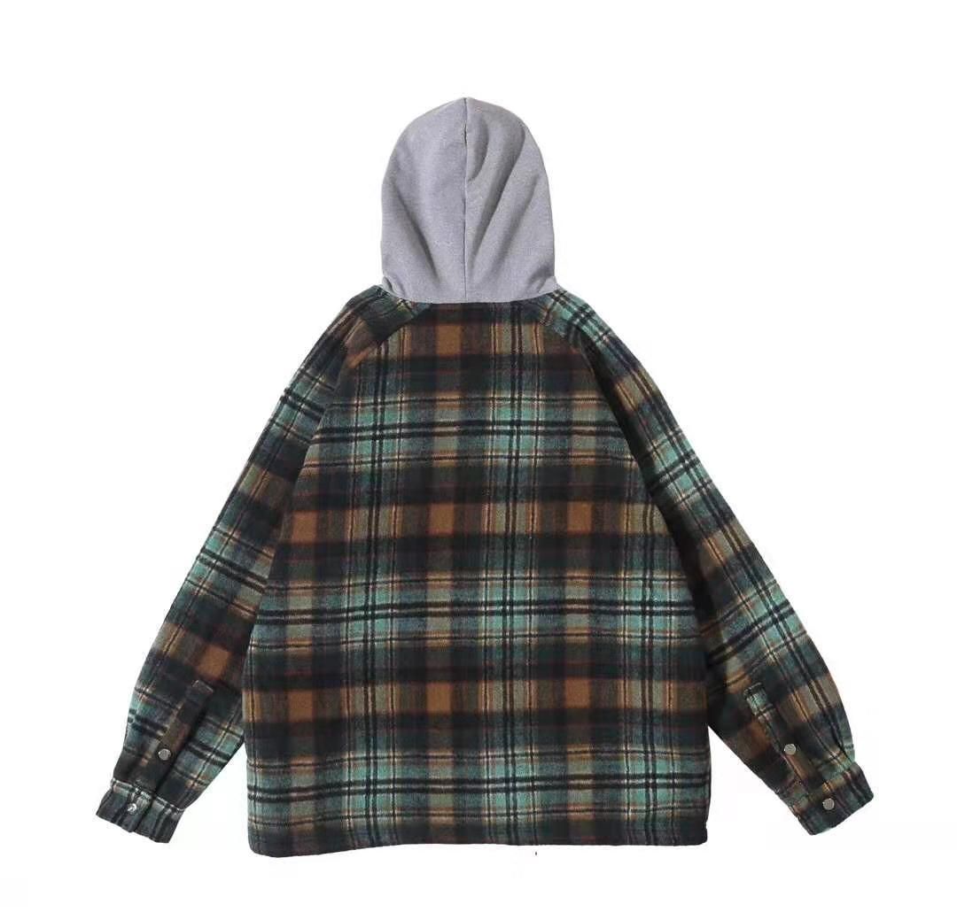 mens shirt with hood