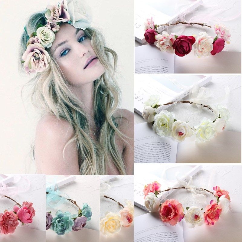 2020 Wedding Hair Jewelry Wedding Flower Headband Bridal Headpiece