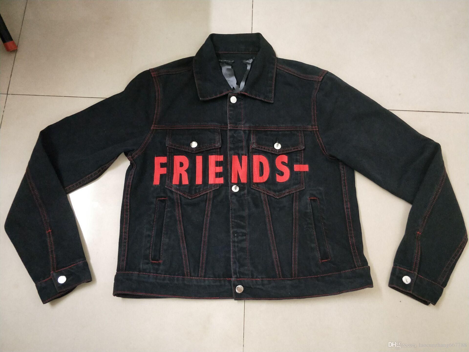 Vlone Friends Jacket New Style Top 
