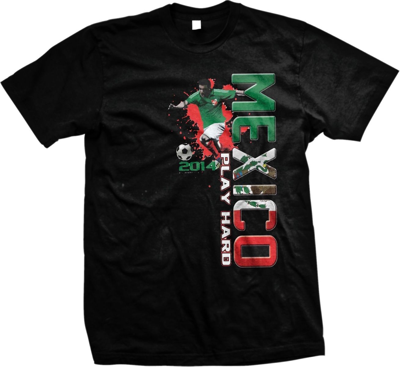 Mexico World Cup 2014 Play Hard Soccer Mexicana Football Support
