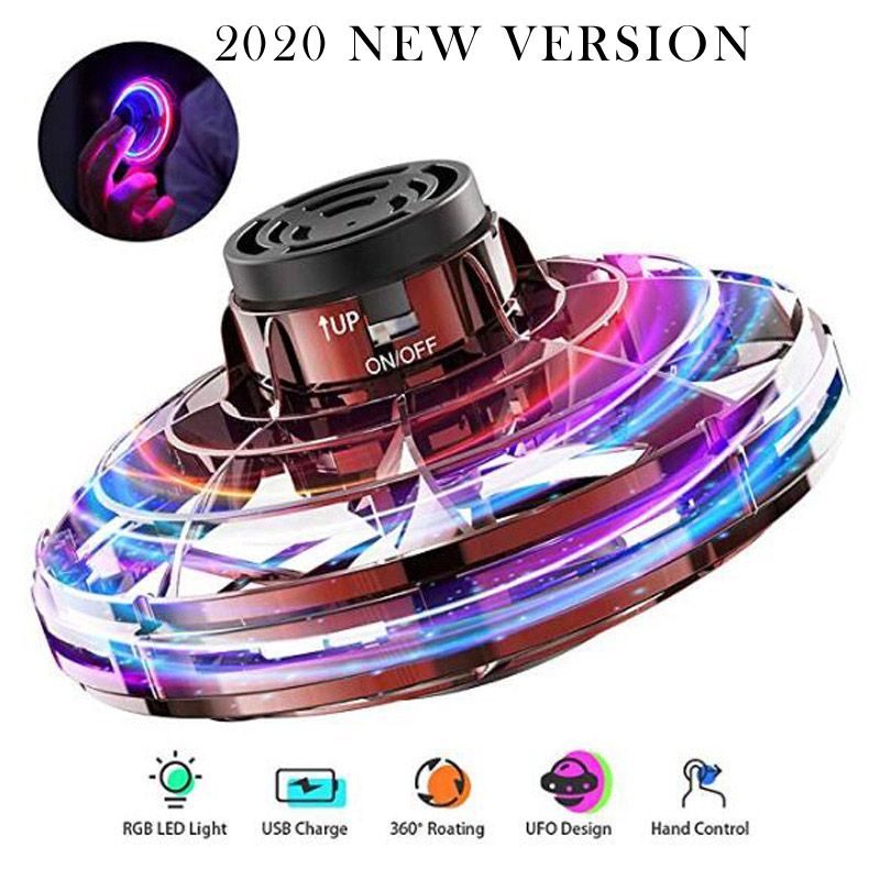 light up flying spinner