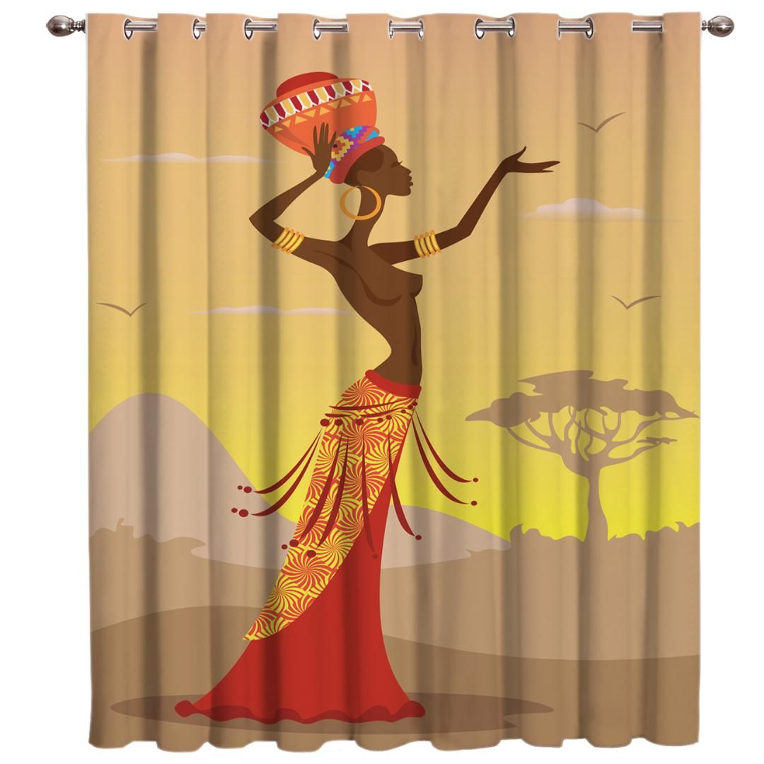 large curtains