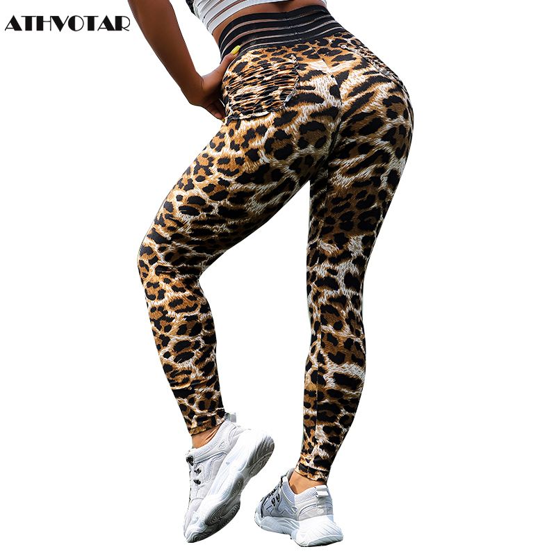 snake print workout leggings