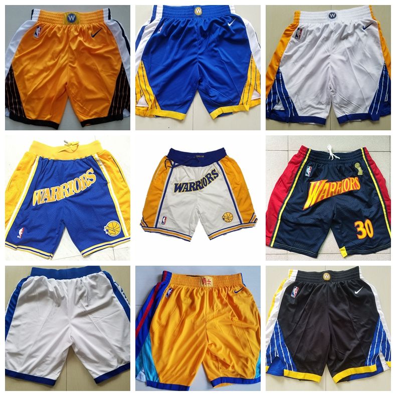 golden state warriors retro shorts