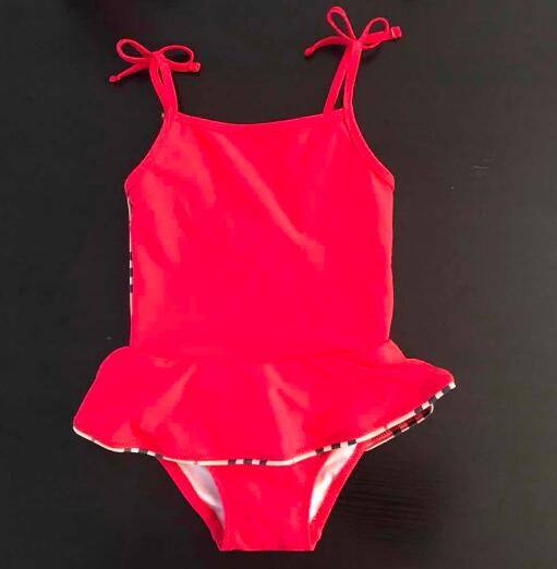 baby girl red swimsuit