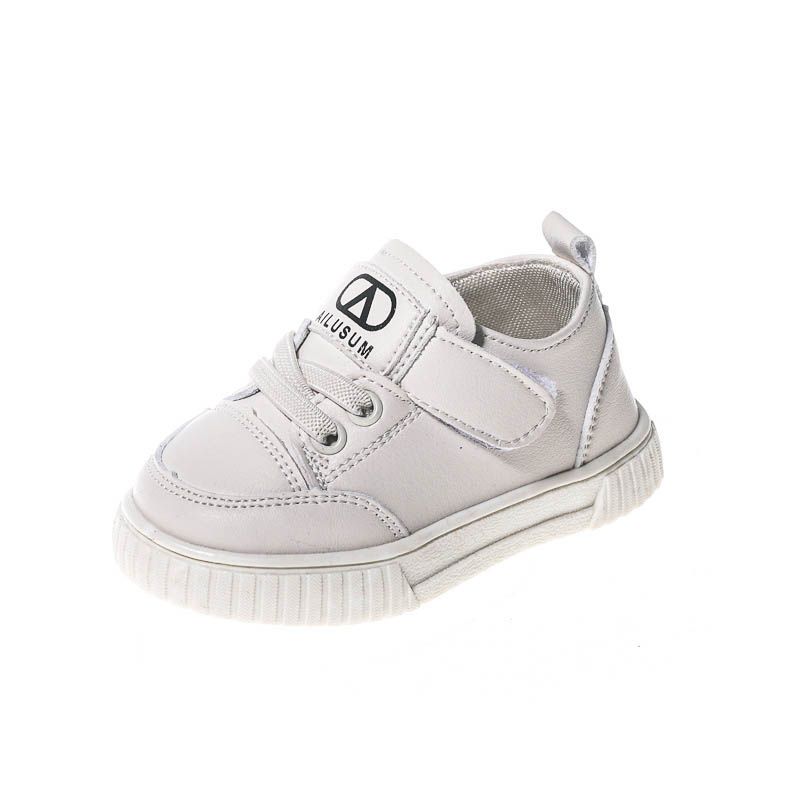 white infant trainers