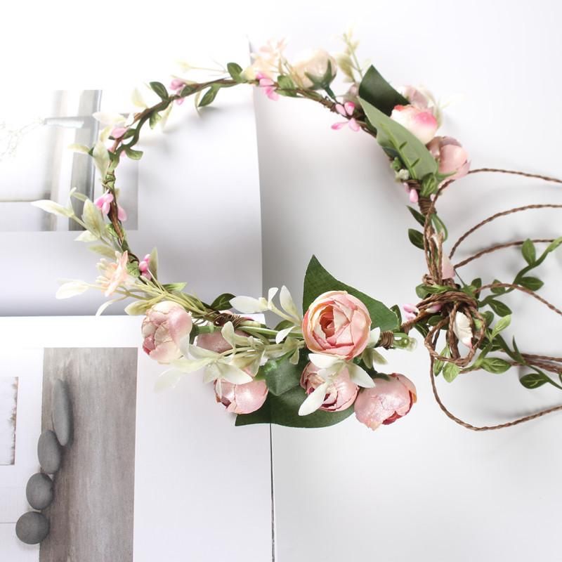 leaf flower crown