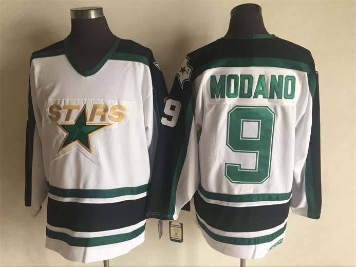 Vintage Minnesota North Stars Hockey Jerseys 1 Gump Worsley 9 Mike Modano 4  Craig Hartsburg 7 Neal Broten Dallas CCM Green White Stitched From  Honest_first_do, $26.94