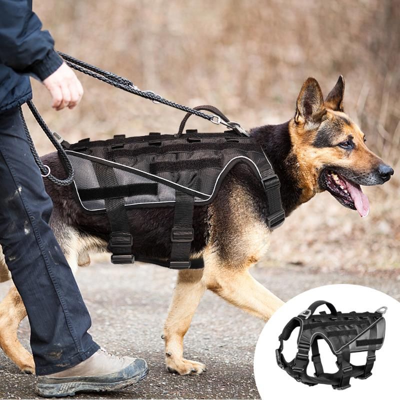 tactical dog harness small