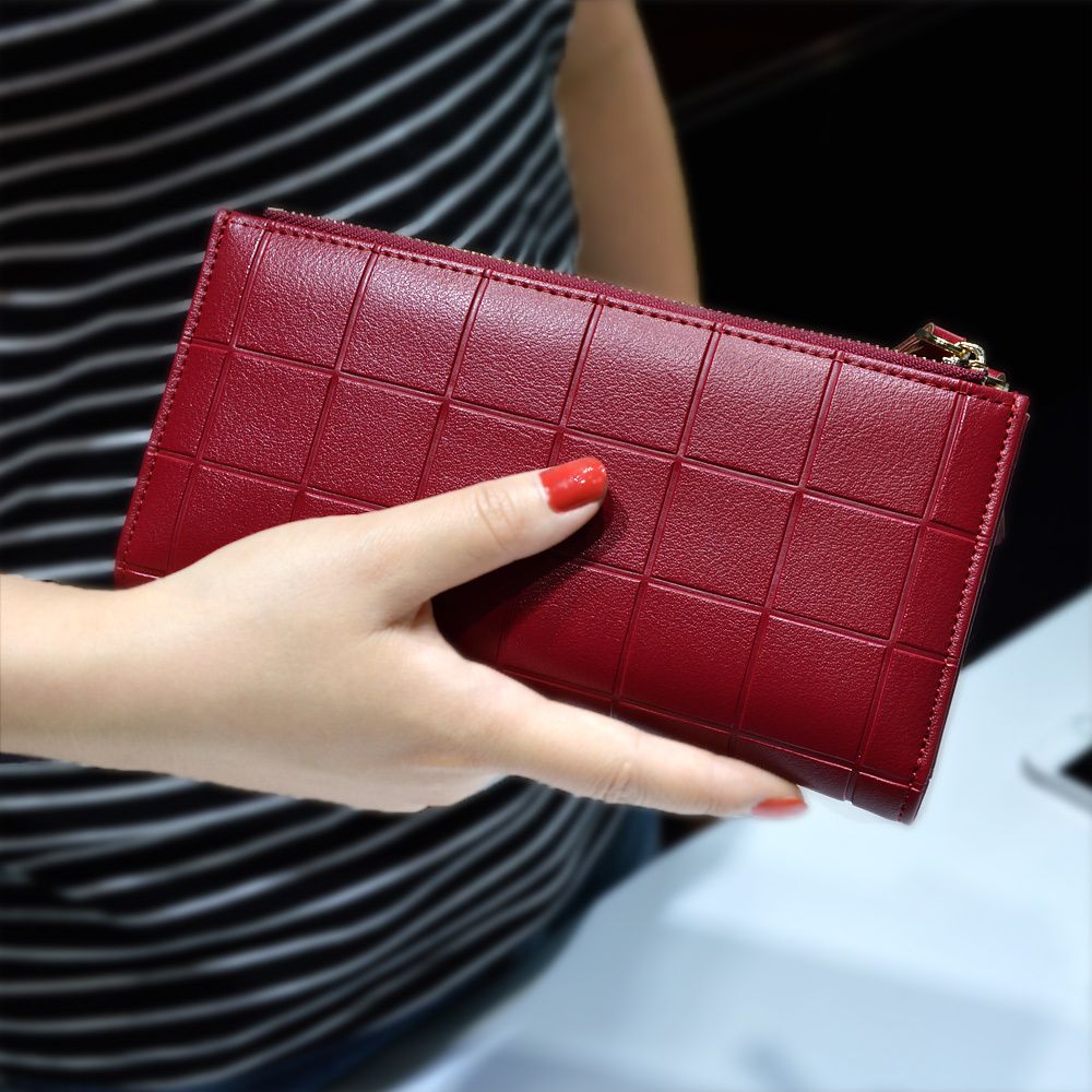 red wallet for ladies