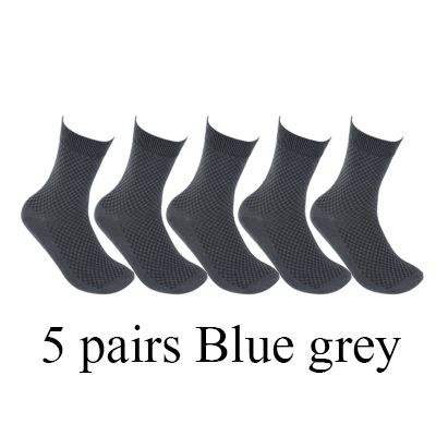 5 pares azul cinza