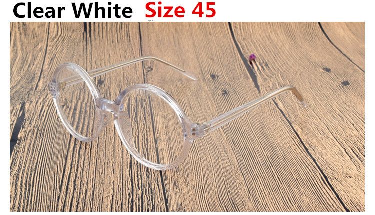 Clear White Size 45