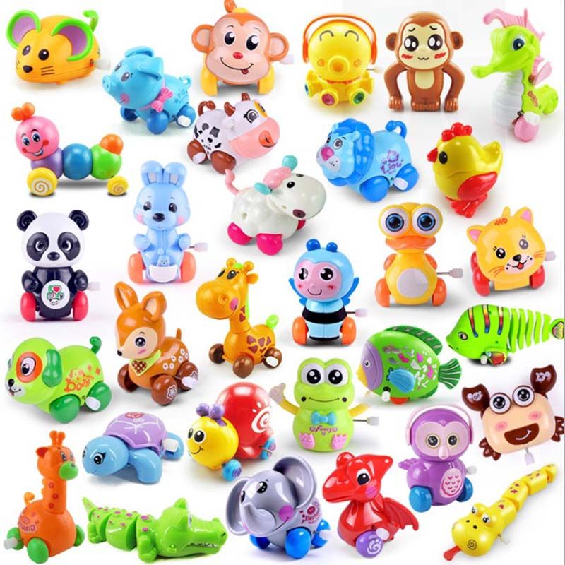 Clockwork Funny Toy Cartoon Puppy Tongue Clockwork Car Educational Toys Kid Gift