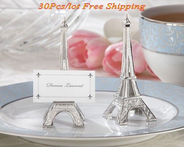 French Weddng And Party Decorations Eiffel Tower Place Card Holder
