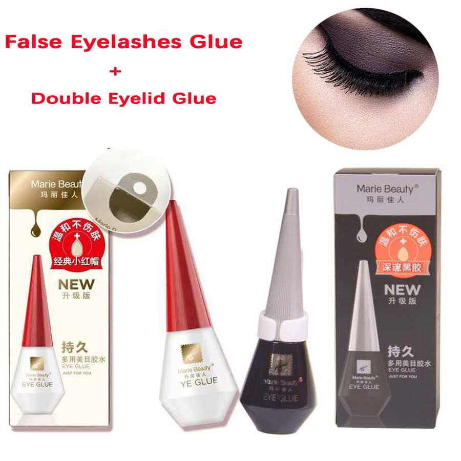 Eyelash Glue 12ML Lash Glue Clear Black Lashes Glues Mink Eyelashes