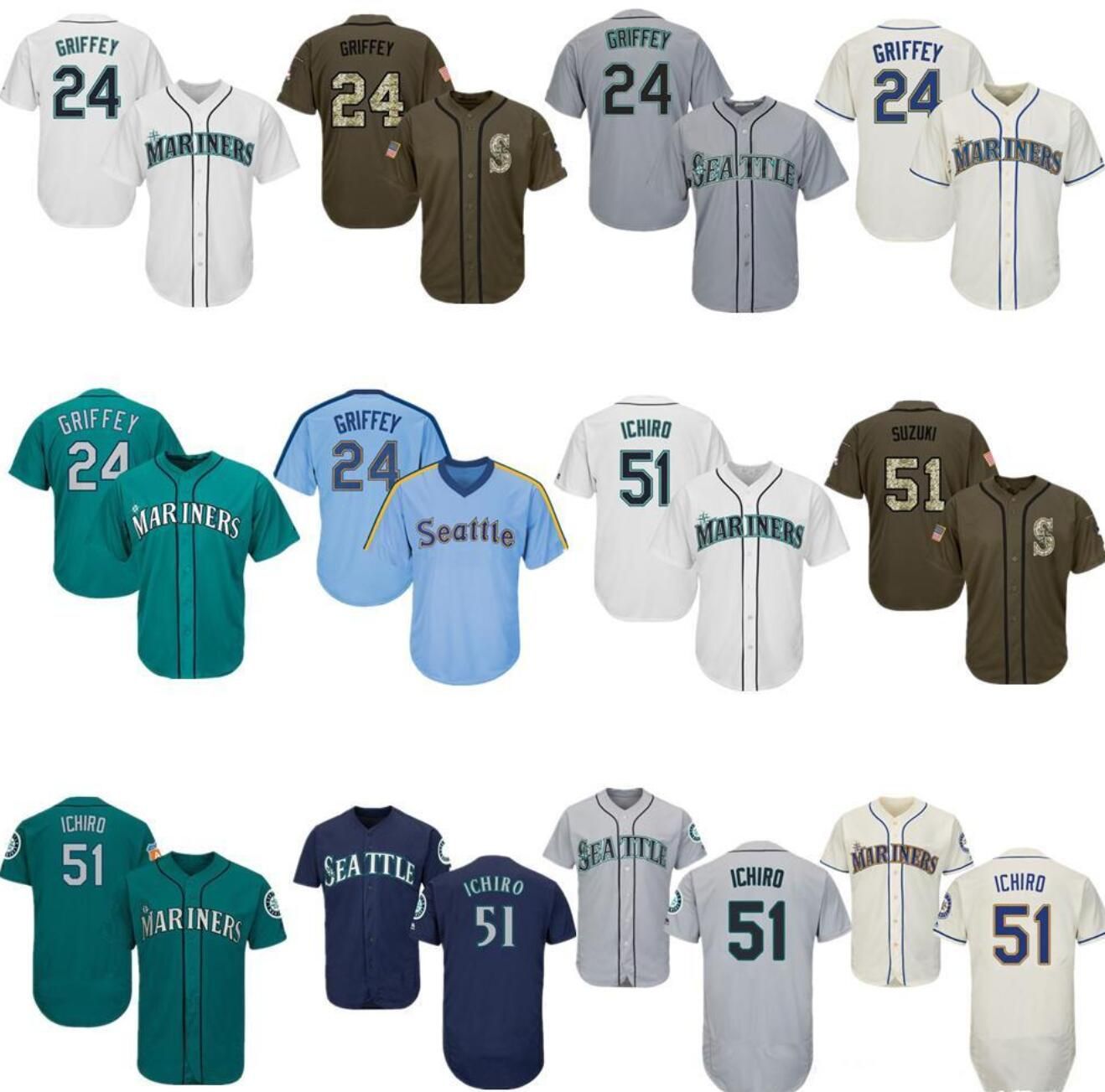 gray mariners jersey
