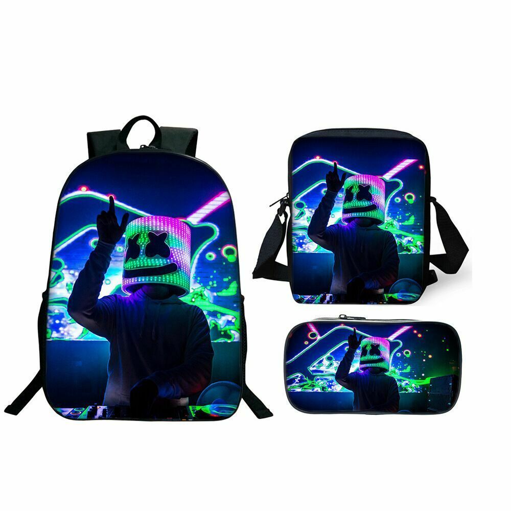 marshmello backpack set