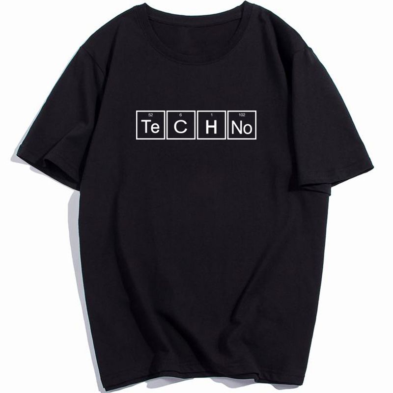 Techno T Shirt Slogan Tee