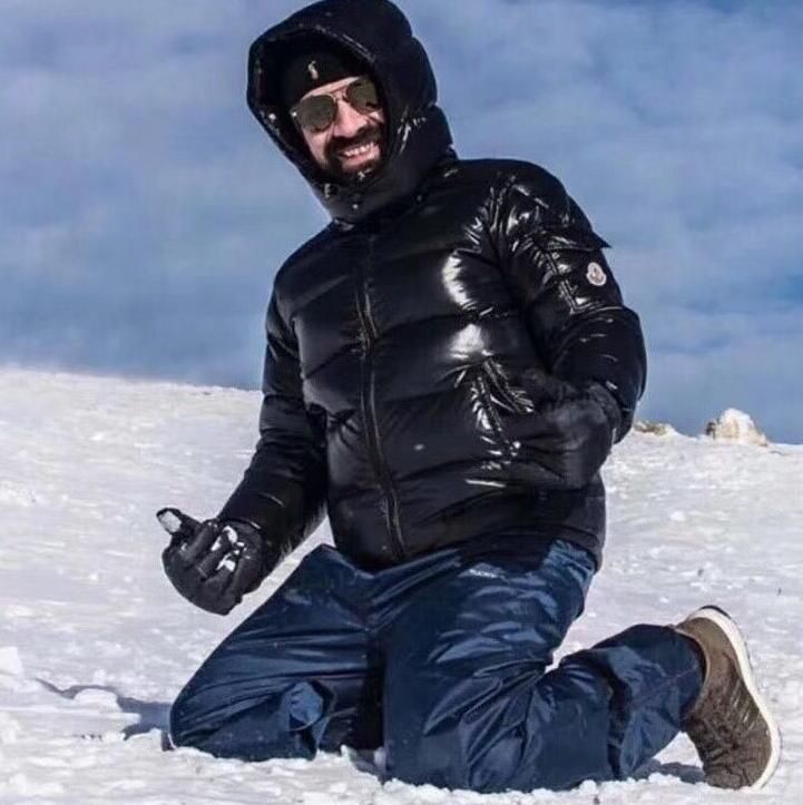 moncler jacket shiny