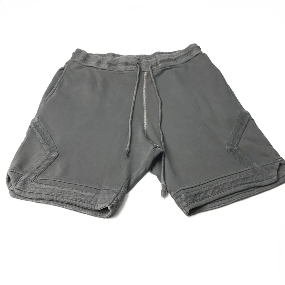 distressed sweat shorts