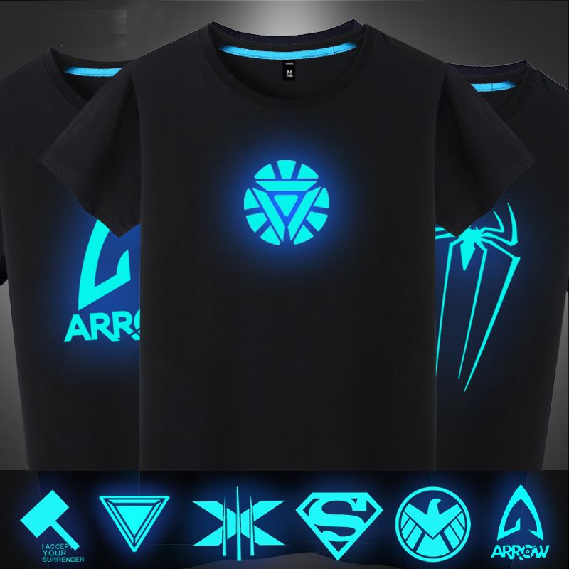 Marvels Iron Man Students Pure Cotton T 