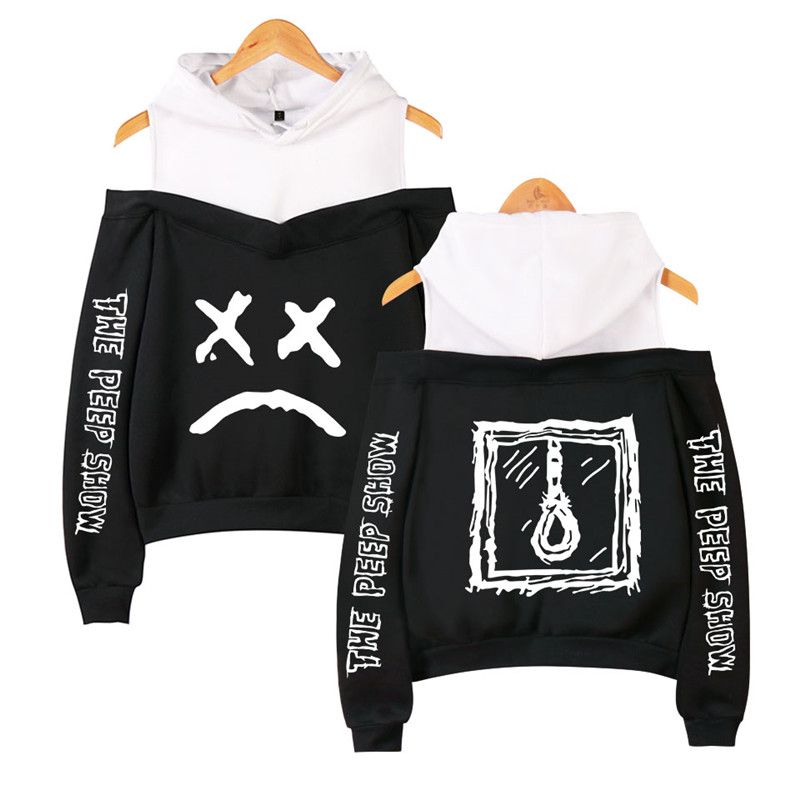 Lil Peep Pullover Sweat-Shirt 2 en 1 de Sport d/écontract/é Sweats /à Capuche Pull imprim/é Tops /à Manches Longues Unisexe