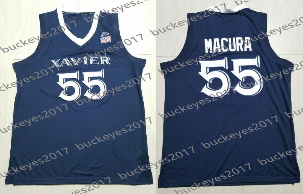 Xavier Musketeers J.P. Macura Throwback Jersey – ORIGINAL RETRO BRAND