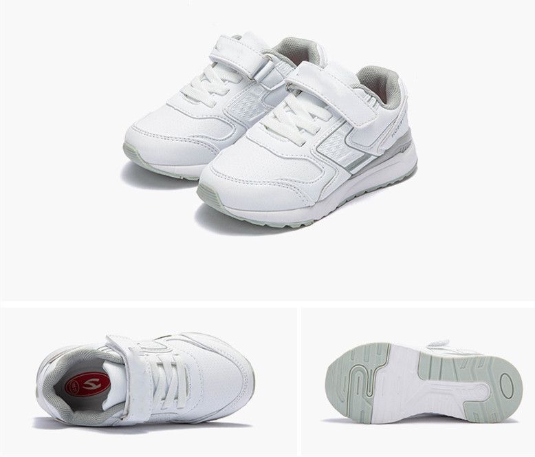 youth white tennis shoes