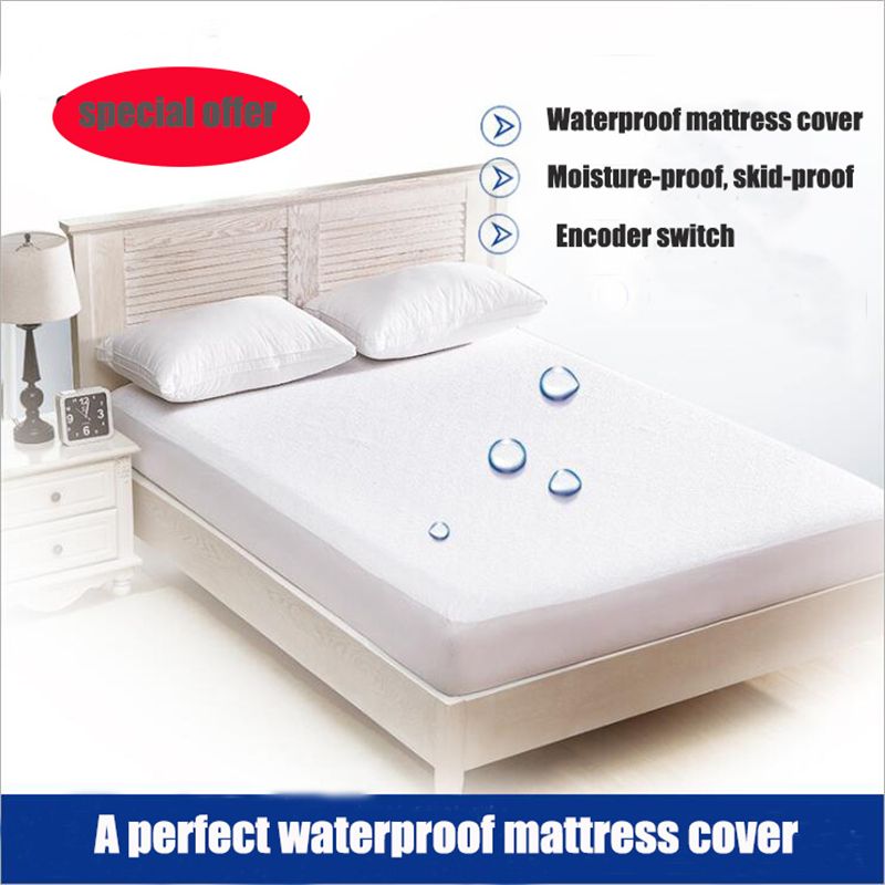 All Size 1-4PCS Waterproof Matress Mattress Protector Fitted Bed Cover Sheet