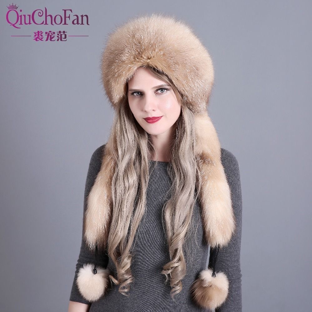 fox tail hat