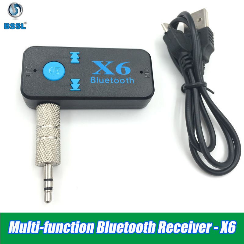 Mini USB Bluetooth Music Audio Stereo Receiver Adapter Car AUX MP3 Speaker lot