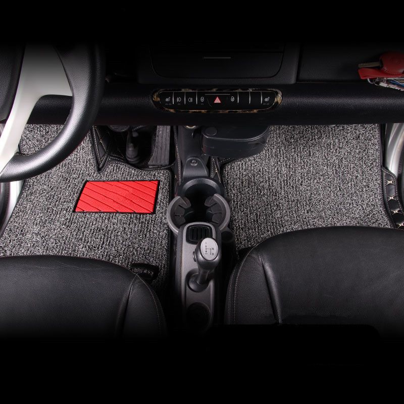 Grosshandel Zwei Lagen Leder Draht Auto Bodenmatten Vorderteppiche Fur Smart Fortwo 2009 2010 2011 2012 2013 2014 Interieur Styling Zubehor Von