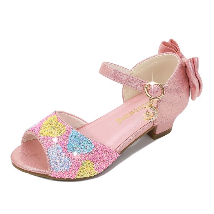 little girl heel sandals