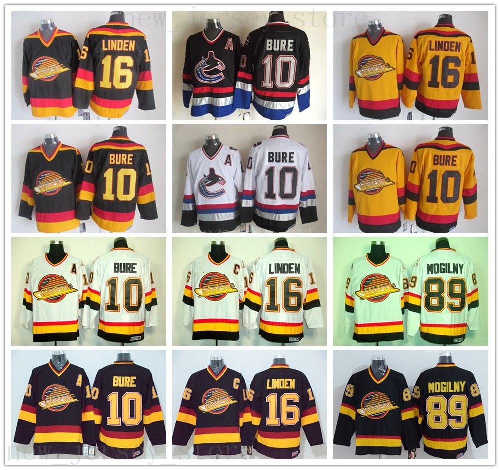 vancouver canucks yellow jersey